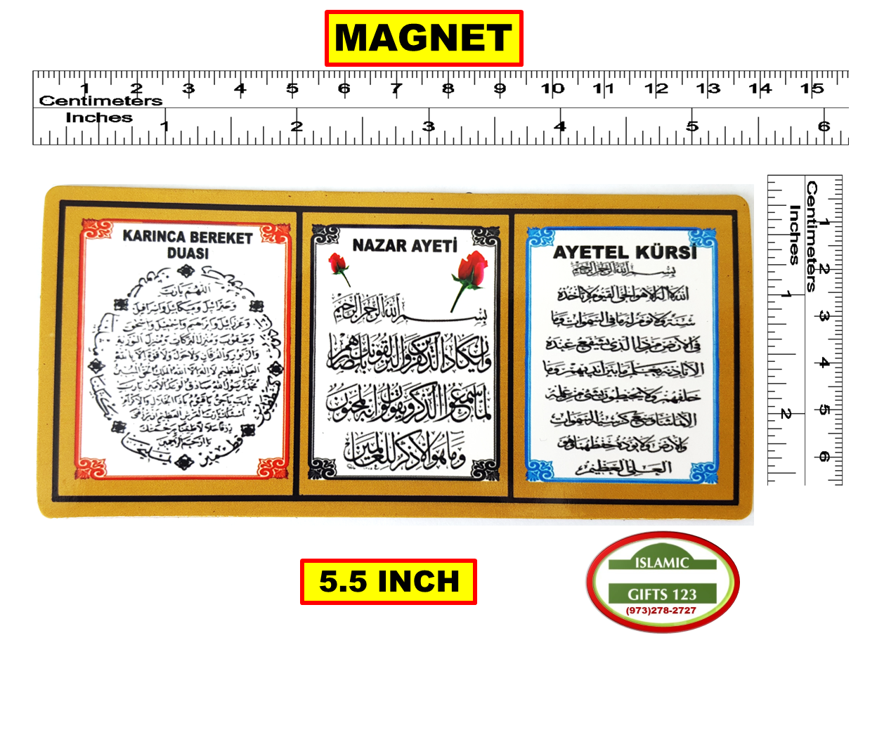 Ayatul Kursi Magnets Islamic Favors TURKEYA - Image 4