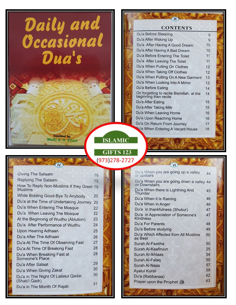 Islamic DUA Books-Daily & Occasions Prayers Quranic Duas - Image 3
