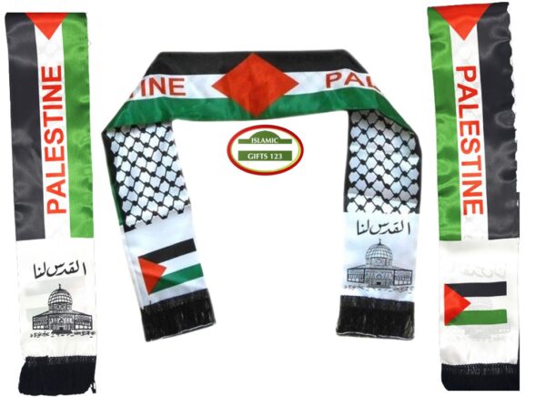 Palestine Flag Scarf Felestine Keffiyeh✅Palestinian scarf - Image 4