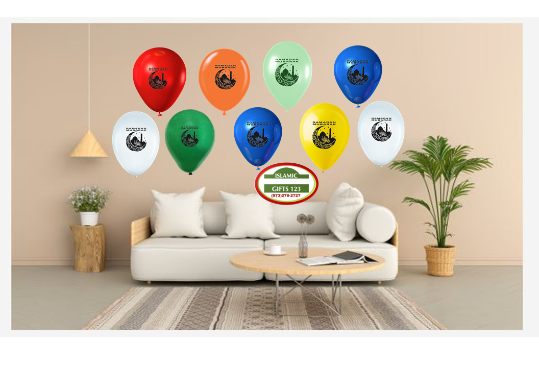 Ramadan Decor 21 PCS Banner+balloons Value pack - Image 5