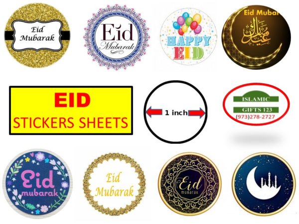 Eid Favors and Gifts Set (200Pcs) with 800+ Stickers – Free Delivery - Image 8
