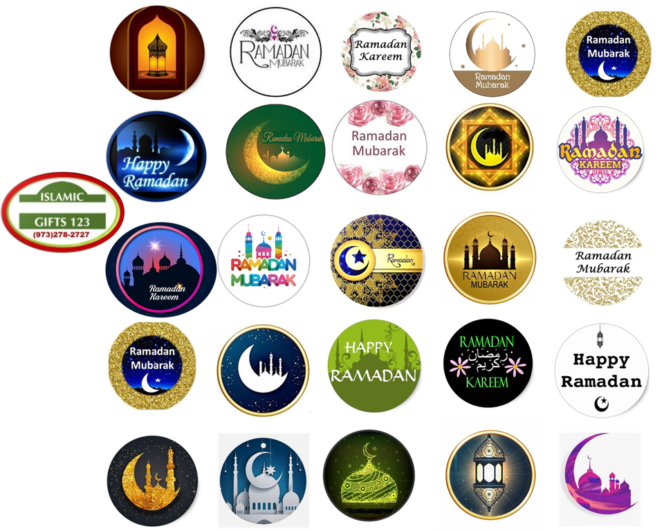 Ramadan Stickers & Favors – 236-Piece Set for Ramadan Gift Bags & Party Favors - Image 5