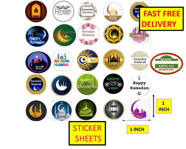 Ramadan favor 49 PCS with 400 Stickers - Image 7
