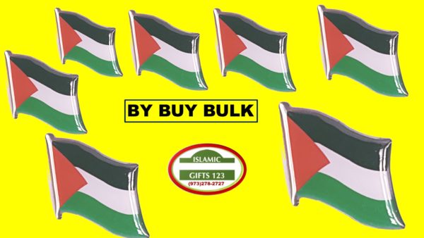 Palestine Flag Lapel Pins RECTANGLE Palestinian Pins - Image 3