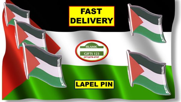 Palestine Flag Lapel Pins RECTANGLE Palestinian Pins - Image 4