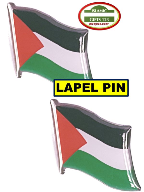 Palestine Flag Lapel Pins RECTANGLE Palestinian Pins