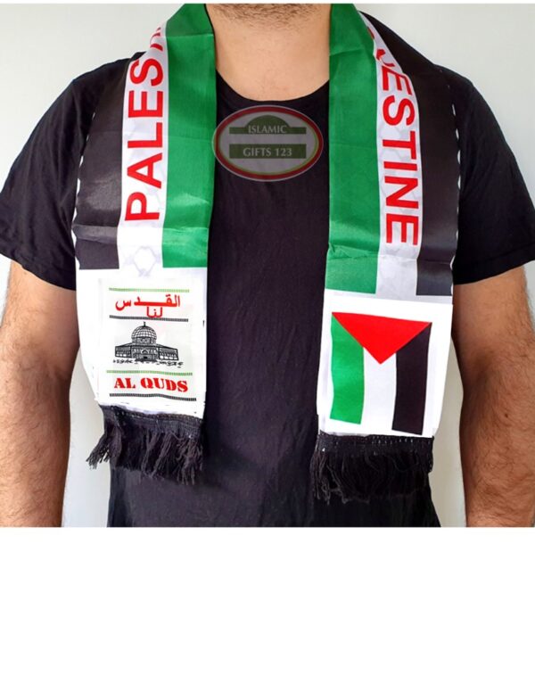 Palestine Flag Scarf Al QUDS Keffiyeh Palestinian scarf