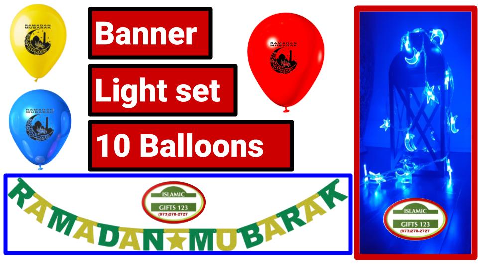 Ramadan Decor 12 PCS Value pack FREE SHIPPING