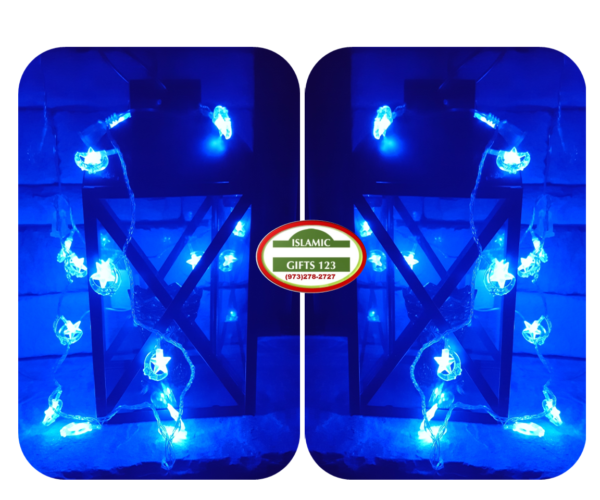 Ramadan Lights Blue Ramadan Decoration - Image 3