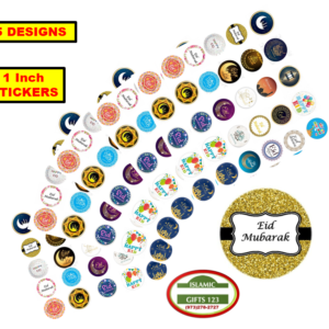 EID Stickers 2000-(1 Inch) Eid Mubarak  FREE DELIVERY