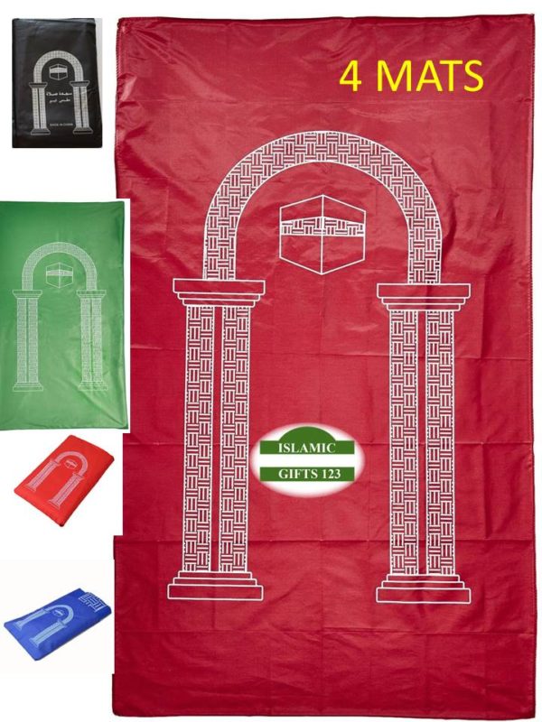 Portable Travel Prayer Mat LOW BUDGET Waterproof Polyester Prayer Rug, Muslim Travel Prayer Mat - Image 3