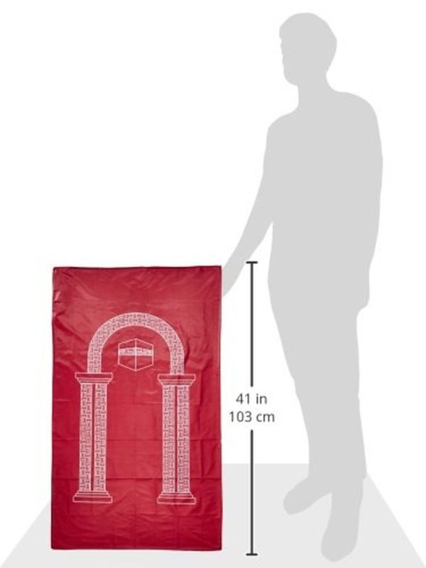 Portable Travel Prayer Mat with Compass, Waterproof Polyester Prayer Rug, Muslim Travel Prayer Mat - Image 6