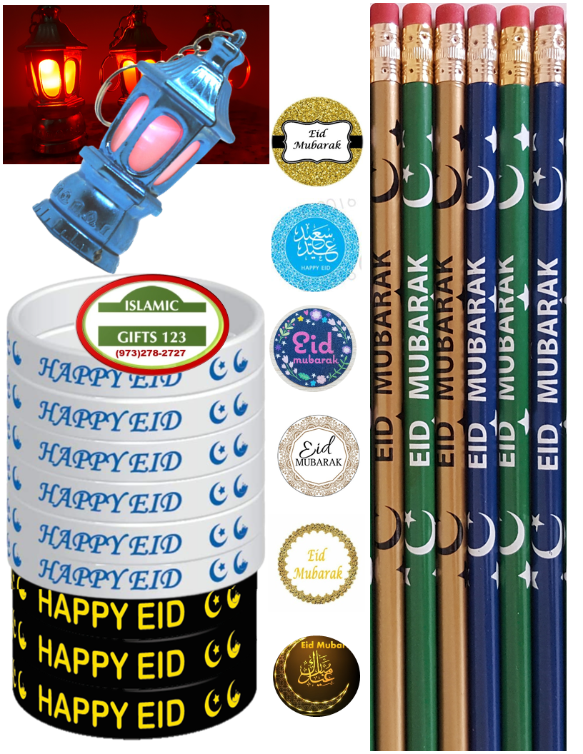 Eid Favors Set (72 Pieces) + 400 Stickers – Free Delivery
