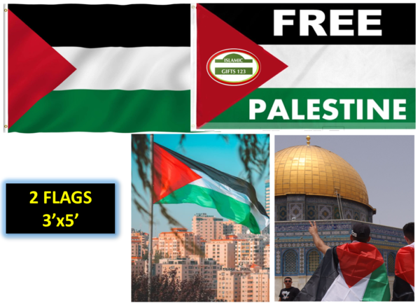 Free Palestine Flag – Large 3x5 Palestine Flag – Show Your Support - Image 3