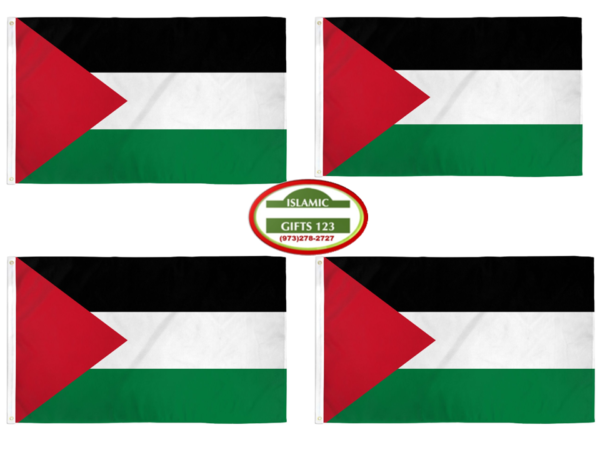 Large Palestine Flag 3' x 5' – Premium Quality Palestinian Flag - Image 3
