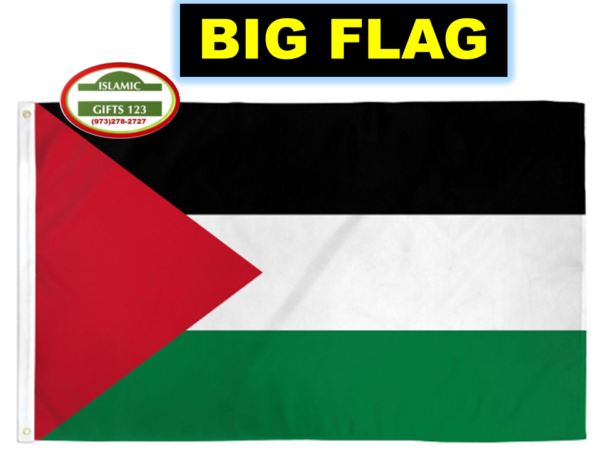 Large Palestine Flag 3' x 5' – Premium Quality Palestinian Flag
