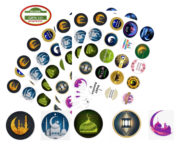 1.5 Inch Ramadan Stickers & Favor FREE SHIPPING - Image 5