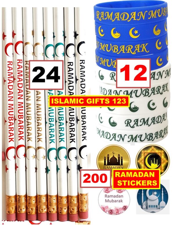 Ramadan Stickers & Favors – 236-Piece Set for Ramadan Gift Bags & Party Favors - Image 2