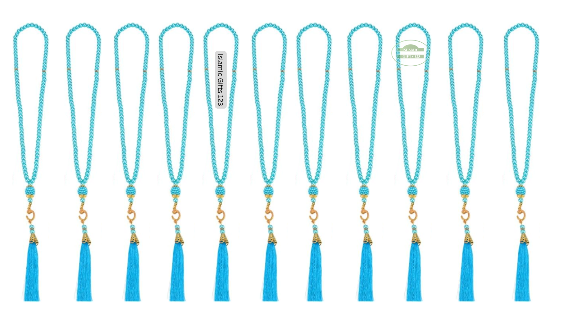 Tasbeeh Misbaha Acryl Prayer Beads in Bag–Islamic Gift Ramadan Gift - Image 5