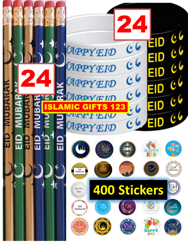 Eid Favors for Kids – 48-Piece Set with 400 Stickers & Free Delivery - Image 2