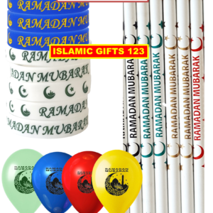 Ramadan Party Favors 172 PCS Set with Balloons – Perfect for Ramadan Celebrations