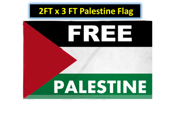 Free Palestine Flag - Medium Size 2'x3' | Support Palestine