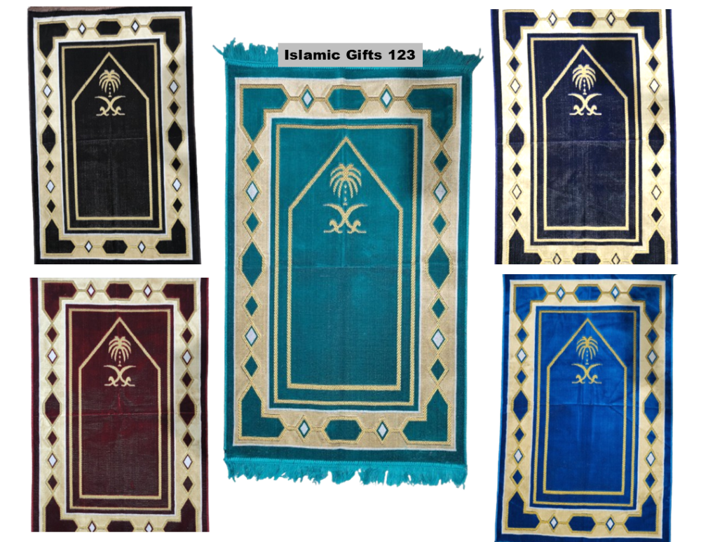 Islamic Prayer Rugs Turkish rugs 18 Oz High Quality Ramadan Gift - Image 2