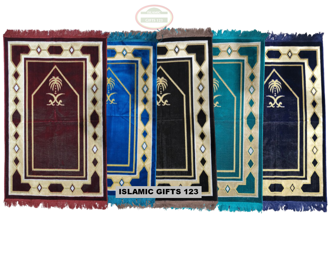Islamic Prayer Rugs Turkish rugs 18 Oz High Quality Ramadan Gift - Image 3
