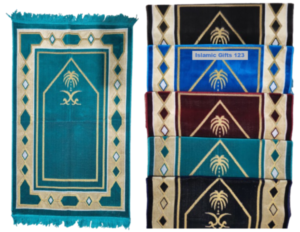 Islamic Prayer Rugs Turkish rugs 18 Oz High Quality Ramadan Gift - Image 5