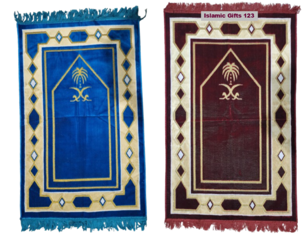 Islamic Prayer Rugs Turkish rugs 18 Oz High Quality Ramadan Gift