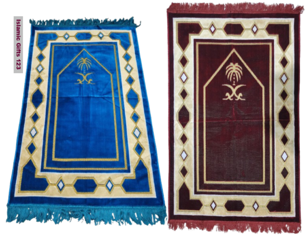 Islamic Prayer Rugs Turkish rugs 18 Oz High Quality Ramadan Gift - Image 6